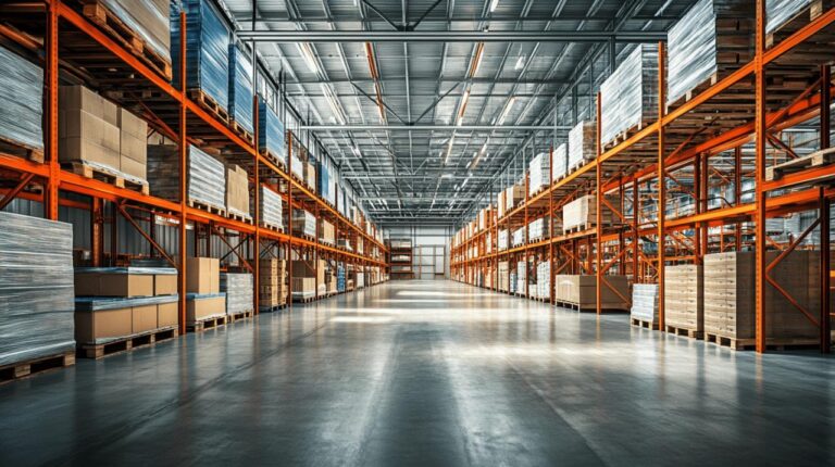 Quels sont les differents types de stockage en entrepot ? Focus sur le stockage en bloc industriel