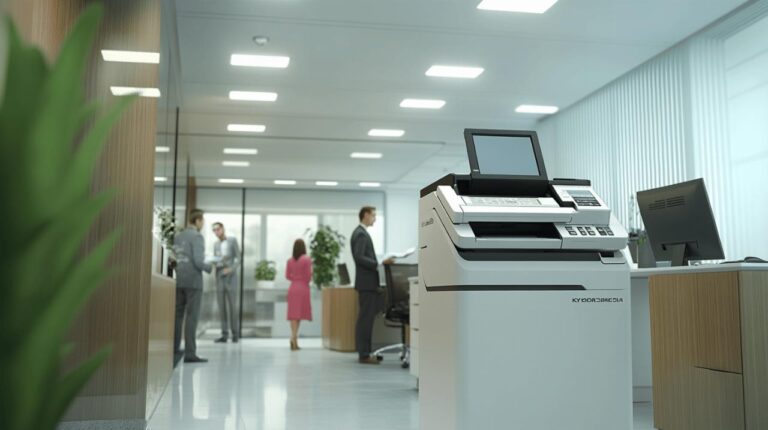 Le Photocopieur KYOCERA M5526CDW Allocopieur : la solution d’impression laser couleur qui s’adapte a votre activite