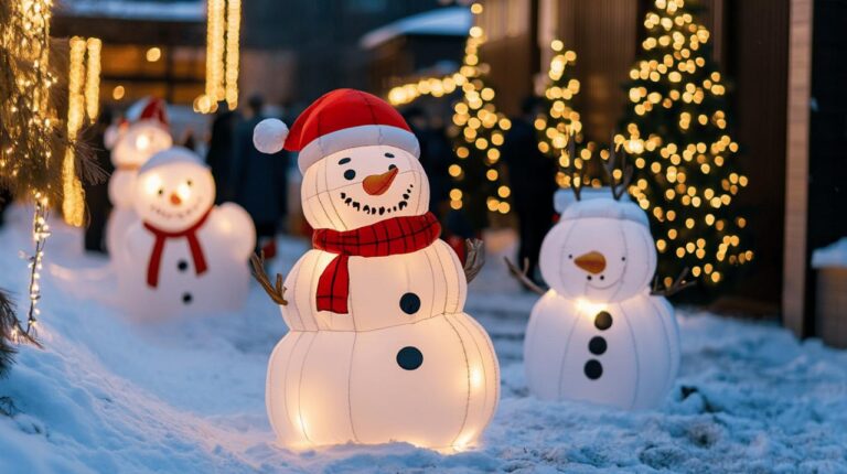 décorations de noël gonflables : apportez de la magie à vos événements festifs